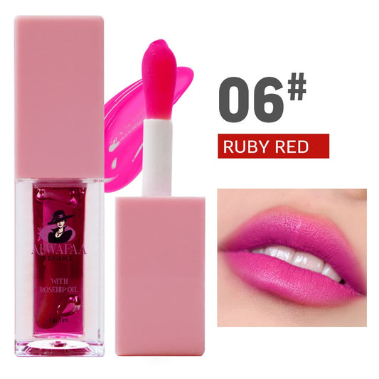 Elegance Ruby Red #6 Lip Tint – VEGAN ,16 HOURS lasting Color